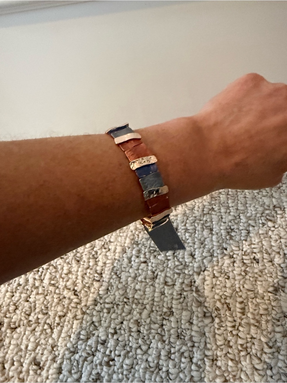 KLK Italy Multicolor Statement Bracelet NWT